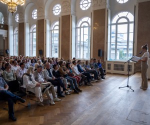 Publikum während der Spoken Word Poetry von Clara Lösel